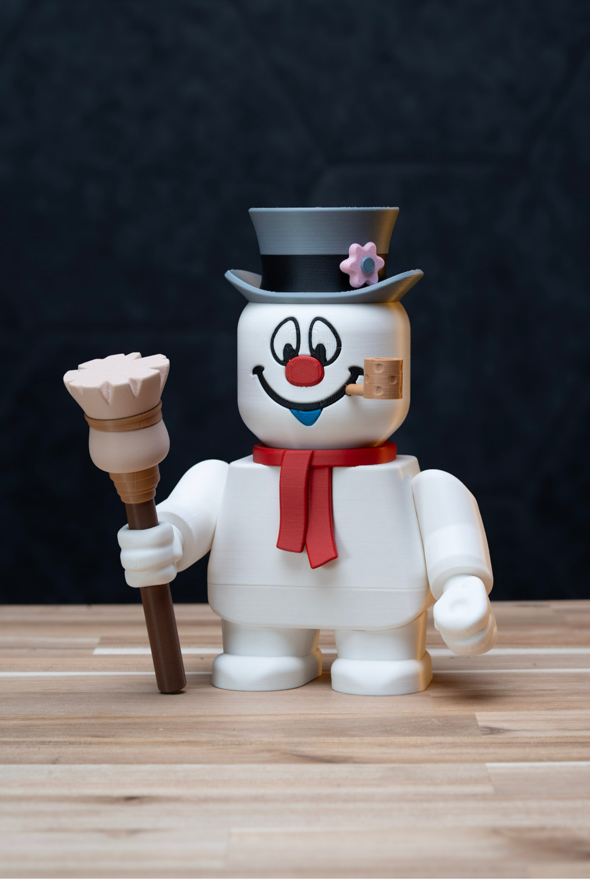 Frosty the Chunkman - Christmas Snowman Kit | No Supports, No AMS, No Glue image 1