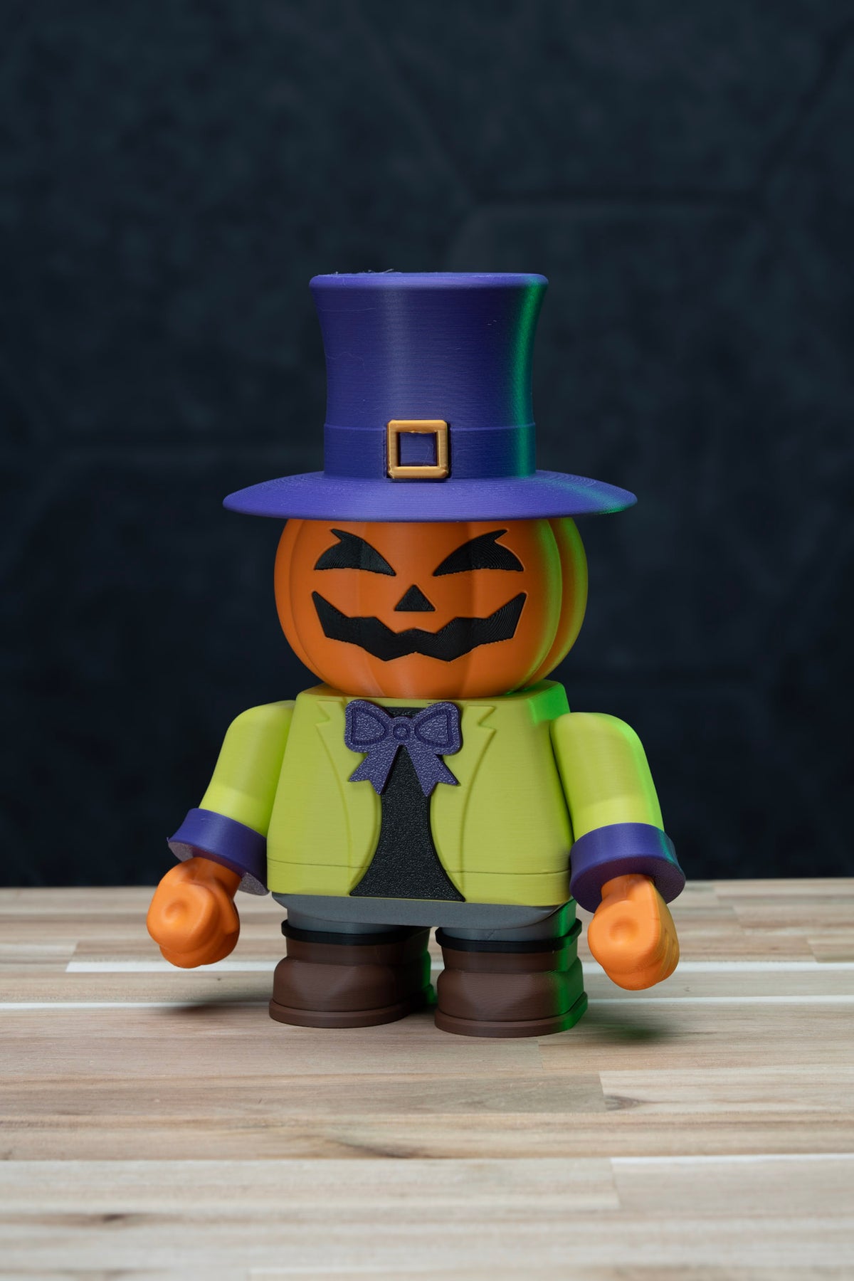 Pumpkin Chunk - Halloween Kit | No Supports, No AMS, No Glue image 1