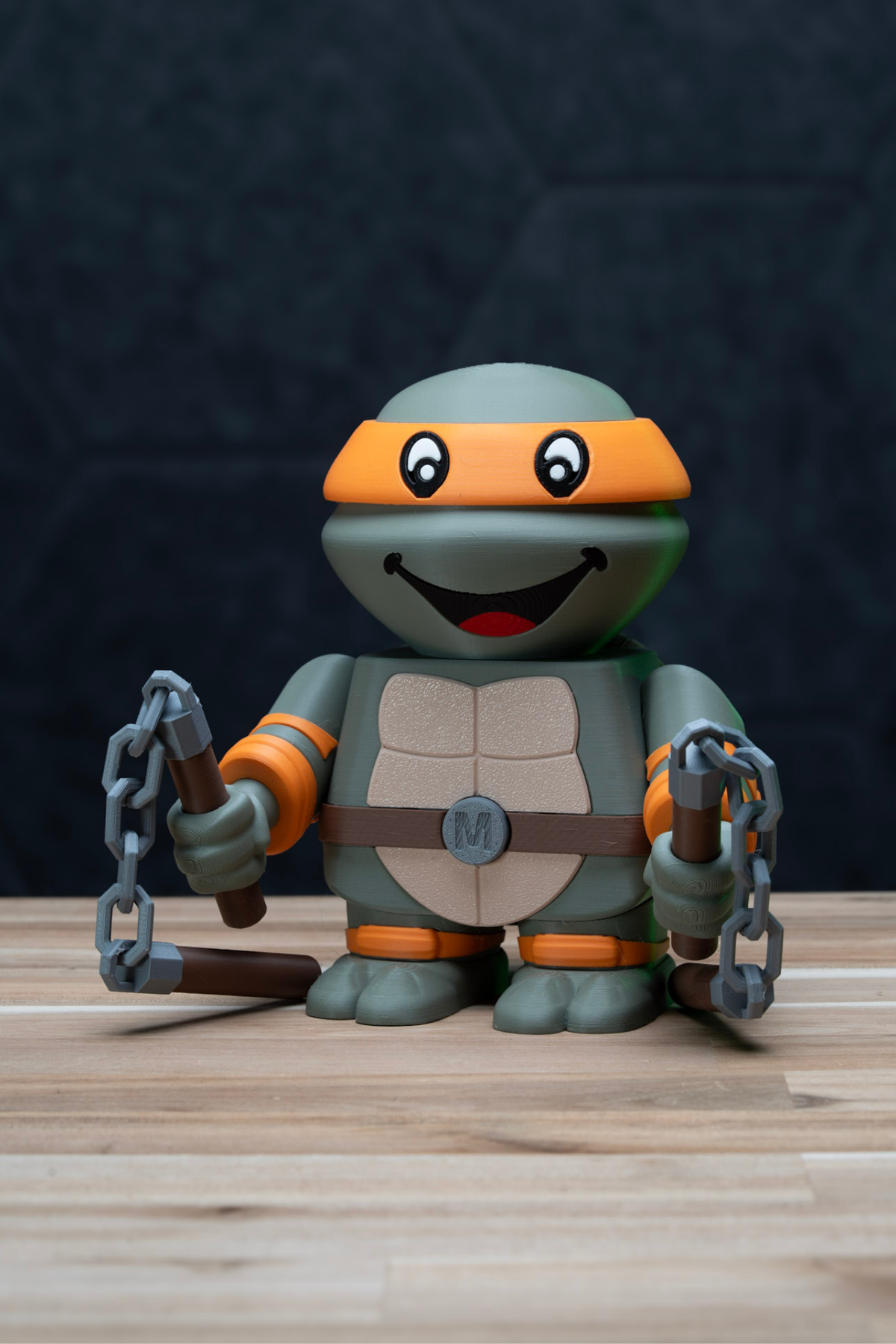 Michelangelo - Teenage Mutant Ninja Turtles Kit | No Supports, No AMS, No Glue image 1
