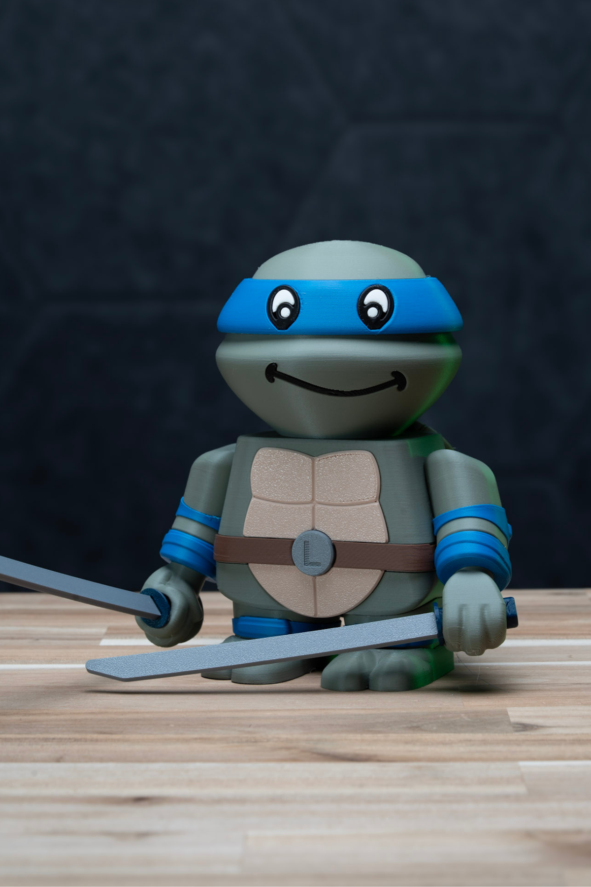 Leonardo - Teenage Mutant Ninja Turtles Kit | No Supports, No AMS, No Glue image 1