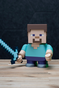 Minechunk Steve - Minecraft Kit | No Supports, No AMS, No Glue image 1