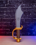 Pirate's Cutlass – Sword Kit (No AMS, No Support, No Glue) image 1