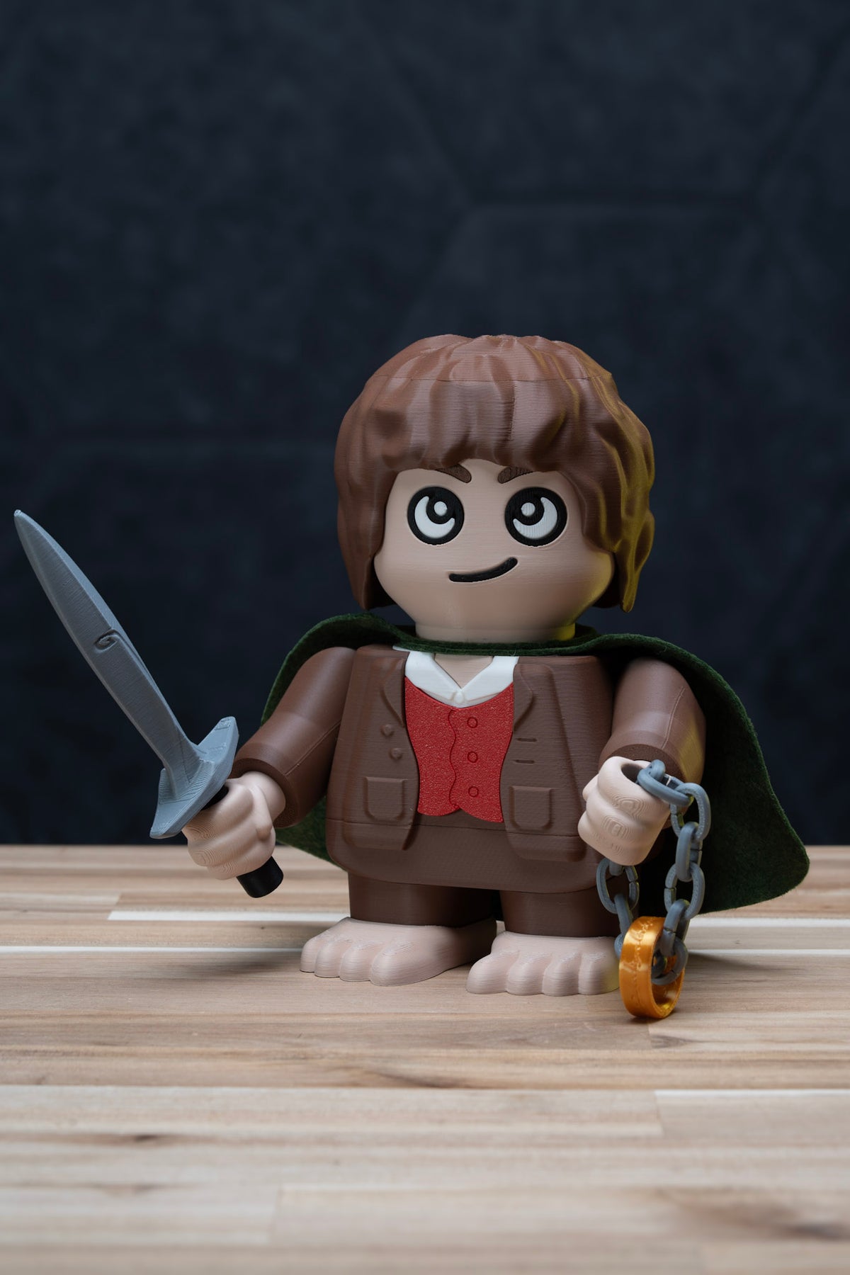 Frodo Chunkins - Lord of the Rings Kit | No Supports, No AMS, No Glue image 1
