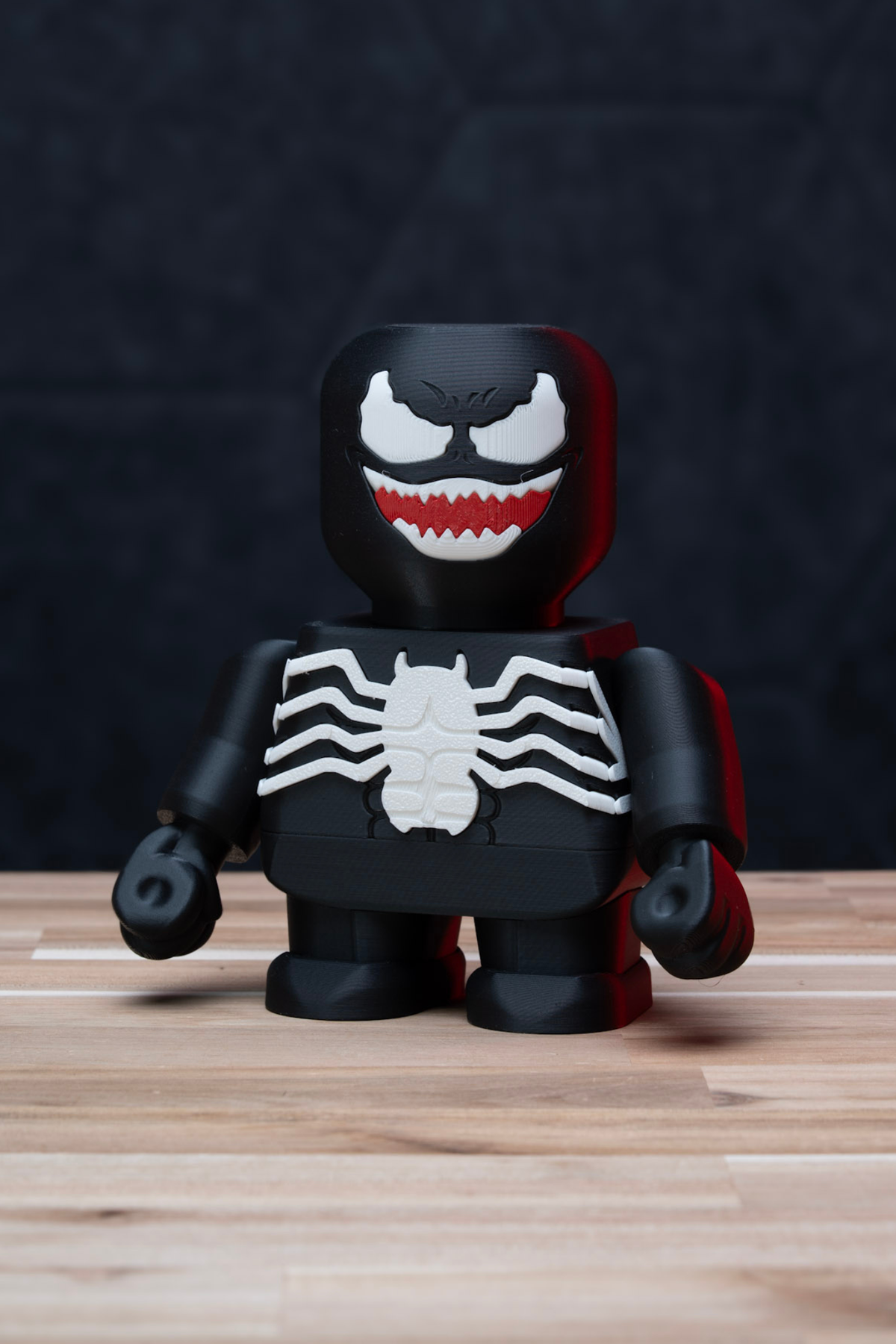 Chunky Venom - FREE Spider-Man Marvel Kit | No Supports, No AMS, No Glue image 1