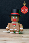 Gingerbread Chunk - Christmas Kit | No Supports, No AMS, No Glue image 1