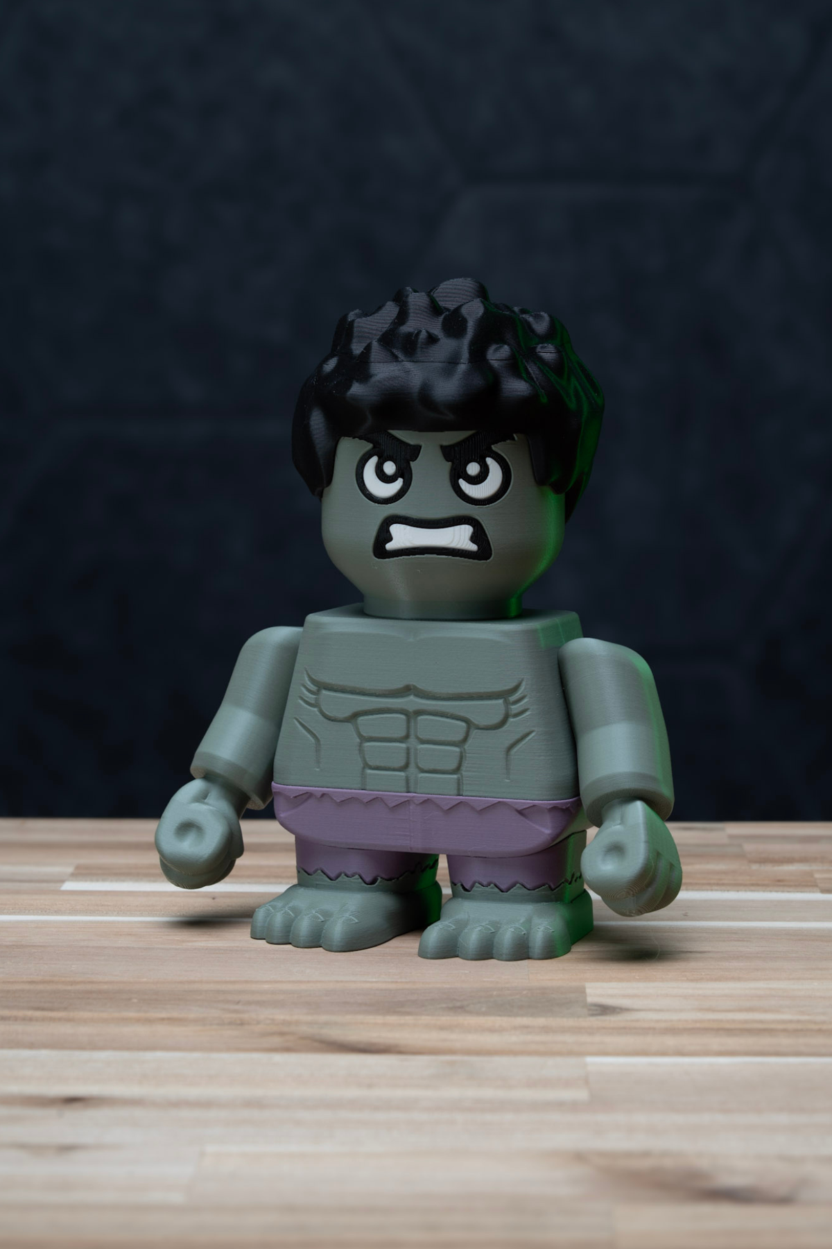 The Incredible Chunk - Hulk Marvel Kit | No Supports, No AMS, No Glue image 1