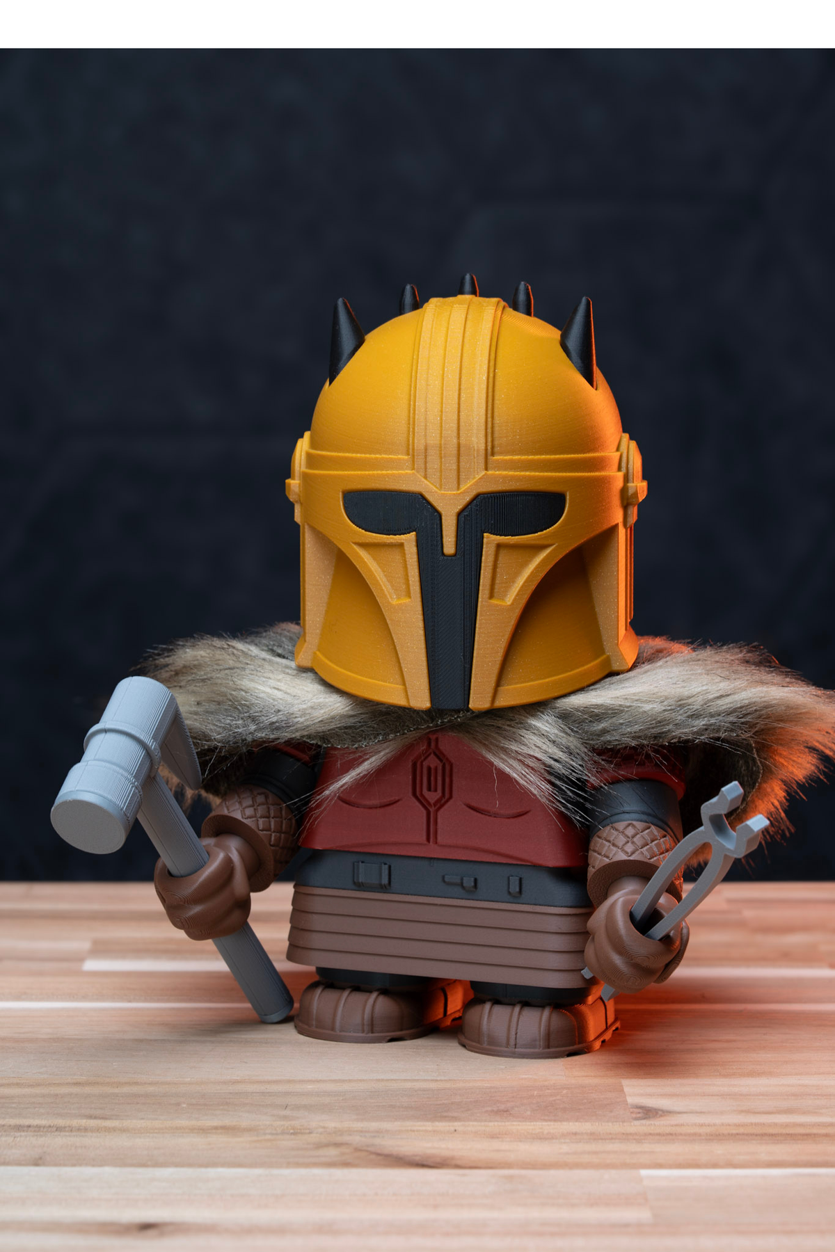 The Chunkorer - Star Wars Mandalorian Kit | No Supports, No AMS, No Glue image 1