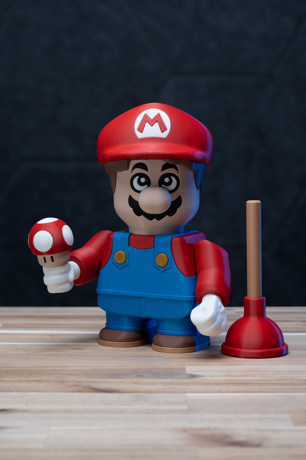 Chunky Mario - Super Mario Bros Kit | No Supports, No AMS, No Glue image 1