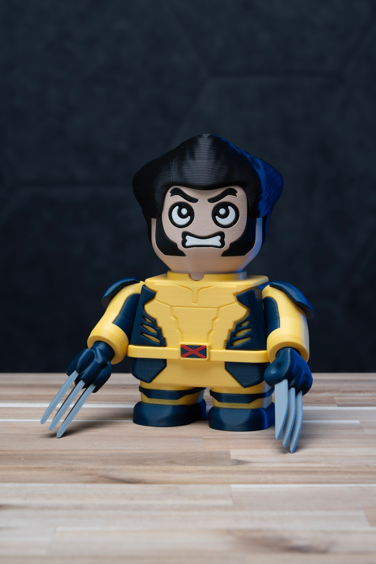 Chunkerine - Wolverine Marvel Kit | No Supports, No AMS, No Glue image 1