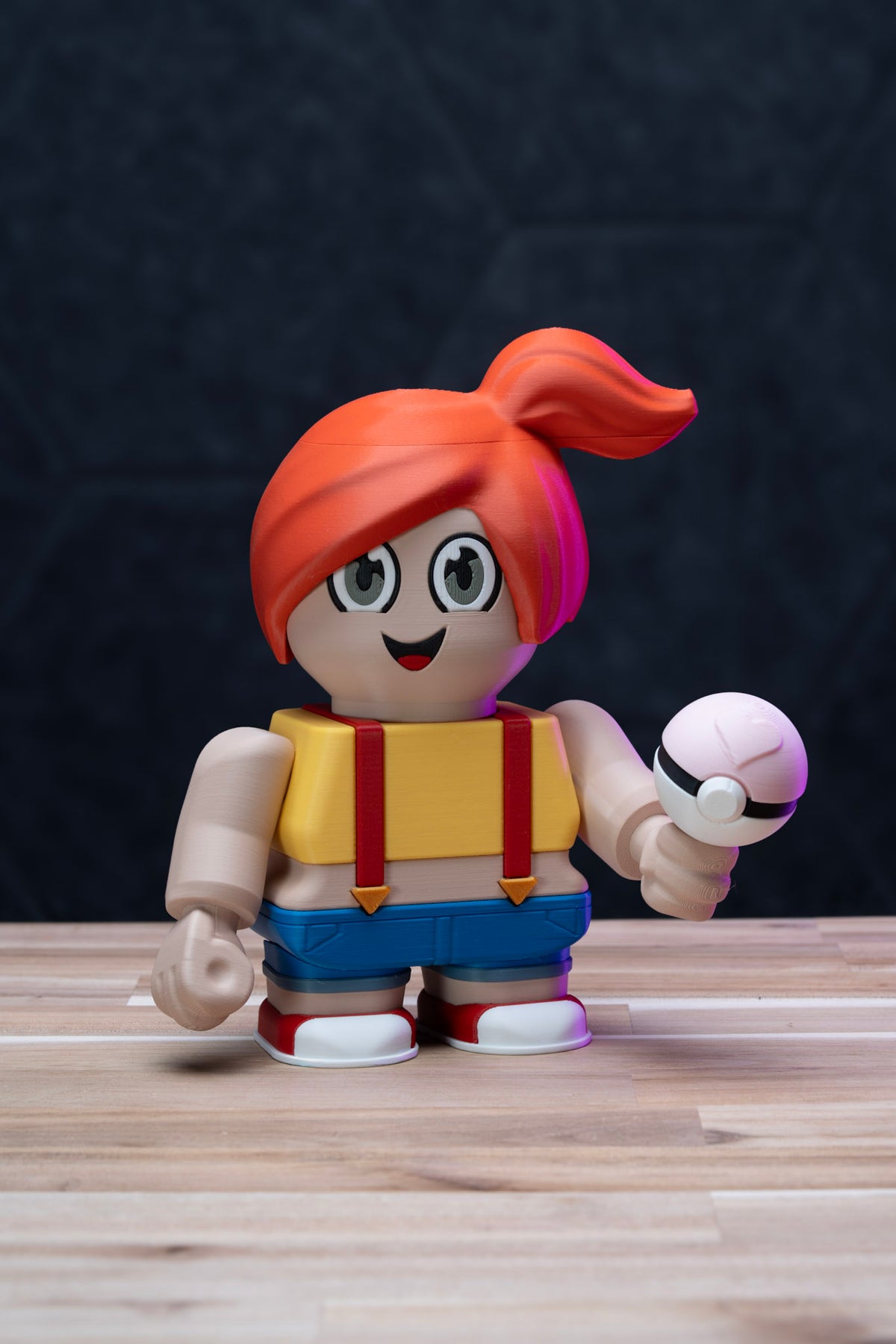 Chunky Misty - FREE Pokemon Kit | No Supports, No AMS, No Glue image 1